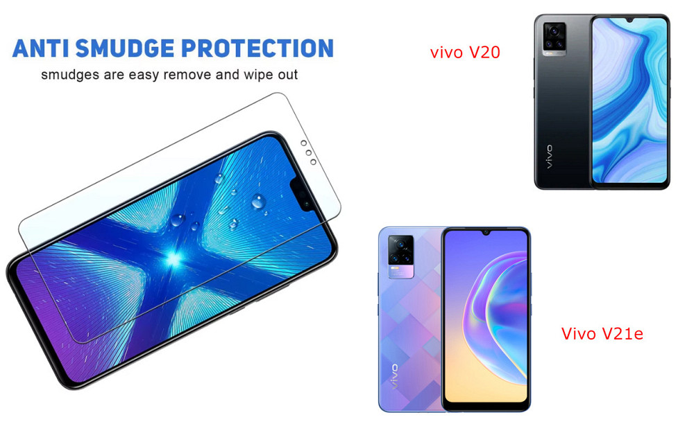 Защитное стекло NeoGlass для vivo V20, Vivo V21e – ультрапрозрачное и устойчивое Киев - изображение 3