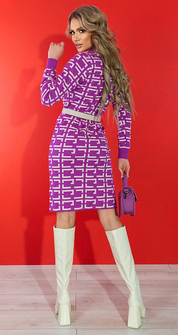 Вязанное платье гольф (44) Киев - изображение 4