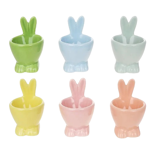 Підставка для яйця 5,2*5,2*7,5см Зайчик (6 видів) мульті 304-028 БОНА ДИ Житомир - изображение 2