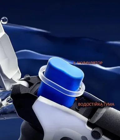 Водный бластер с насосом Zomer детский электрический водяной пистолет на аккумуляторе + USB Коломыя