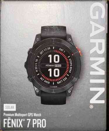 Смарт-Часи Garmin Fenix Pro Solar Slate Gray w. Black Band Київ