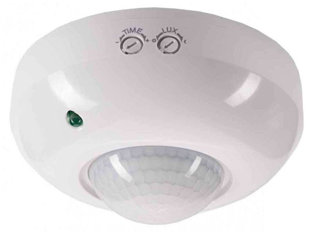 Датчик руху 0,5 Вт, IP20, 3-2000 LUX (MS-03W) ТМ LUXEL Solmir Київ - фото 1