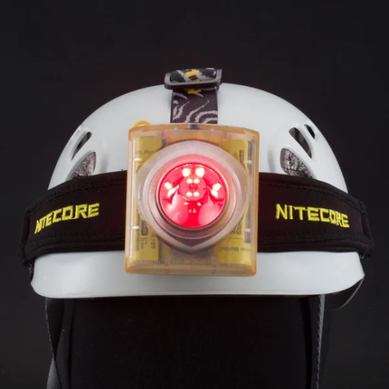 Налобний ліхтар Nitecore EH1 6500К з білим та червоним світлом (вибухозахисний) Вінниця