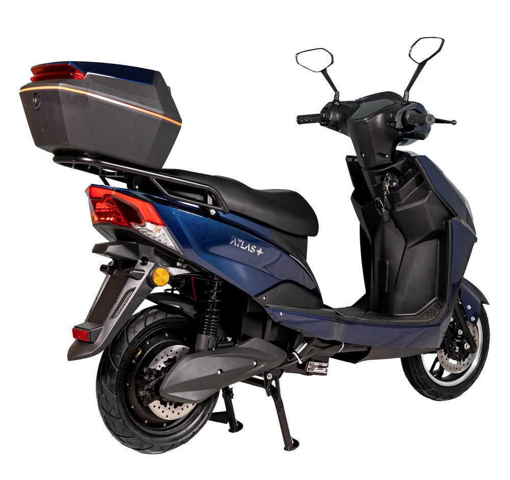 Електроскутер Atlas Spider 2 2000W Plus Cyan Blue Київ - фото 4