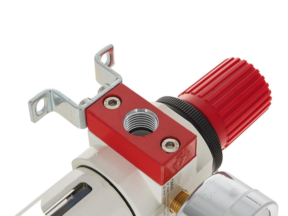 Блок підготовки повітря 1/4" "Tvardy" для комресора (4 в 1) Київ - фото 7