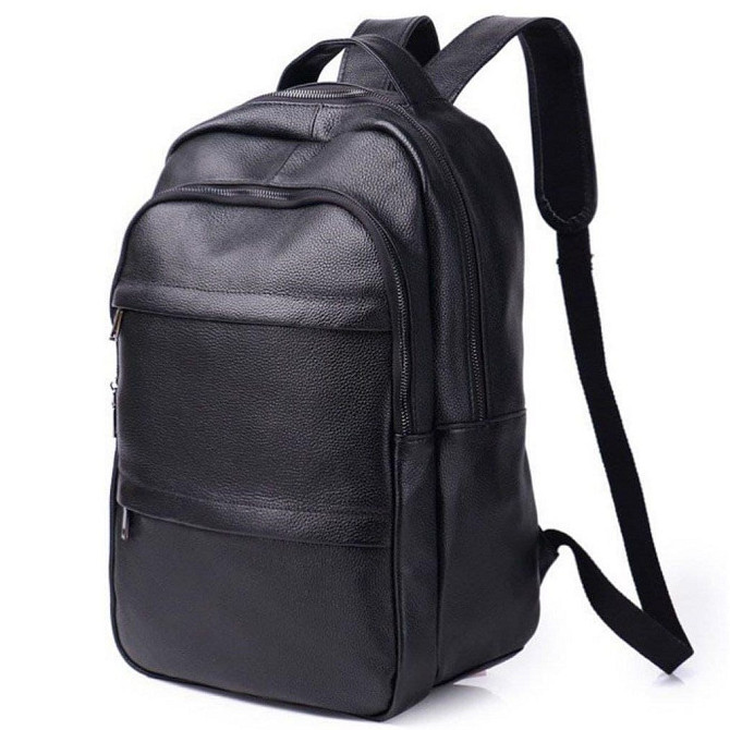 Мужской рюкзак для ноутбука и документов из натуральной кожи Tiding Bag B2-37342A Каменское - изображение 1