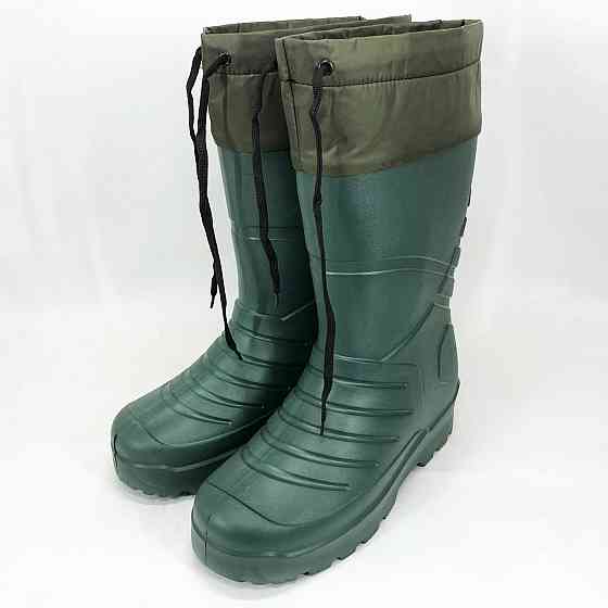 Утепленные сапоги резиновые весенние 45р 30см, Сапоги из резины для весны, Рабочая обувь для мужчин SV-20 Ивано-Франковск