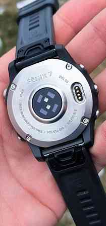 Смарт -Часы Garmin Fenix 7 Silver.Карты, Украинский язык, NFC Киев