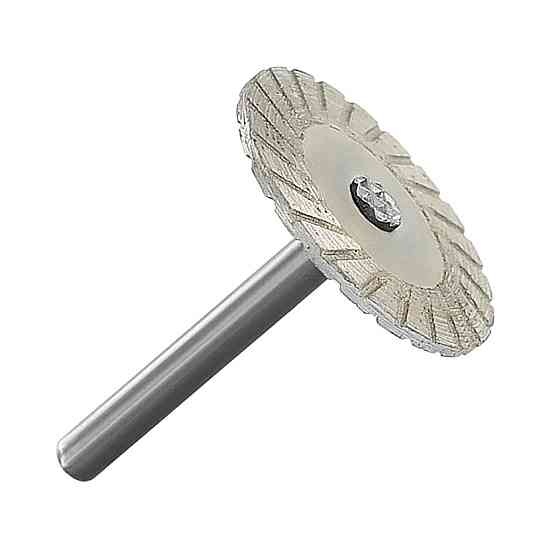 Диск алмазний відрізний 40мм для плитки каменю граніту хвостовик 6мм Київ