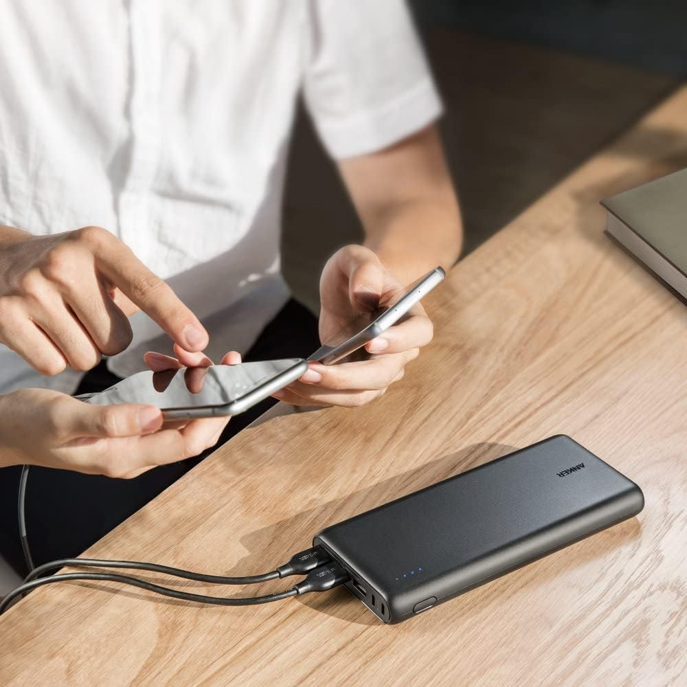 Power Bank Anker 337 PowerCore 26K 26800mAh 3 USB Fast Charge для iPhone Samsung iPad Black Киев - изображение 8