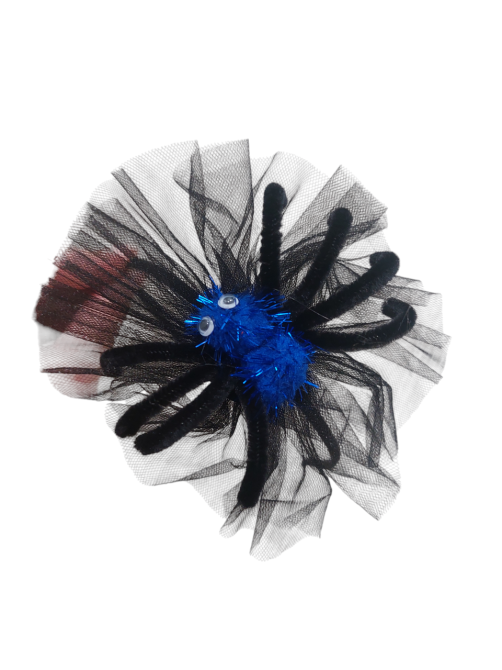 Обруч на Хэллоуин на голову Паук one size черно-синий Киев - изображение 2