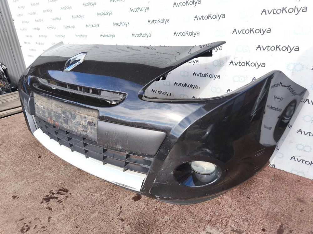 Бампер передній Renault Clio III 2009-2012 рестайлінг (8200799935) Ковель - фото 7