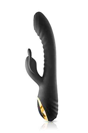 Силіконовий вібратор RABBIT MY MAHARANI BLACK EMPIRE VIBRATOR Sex Aura Київ