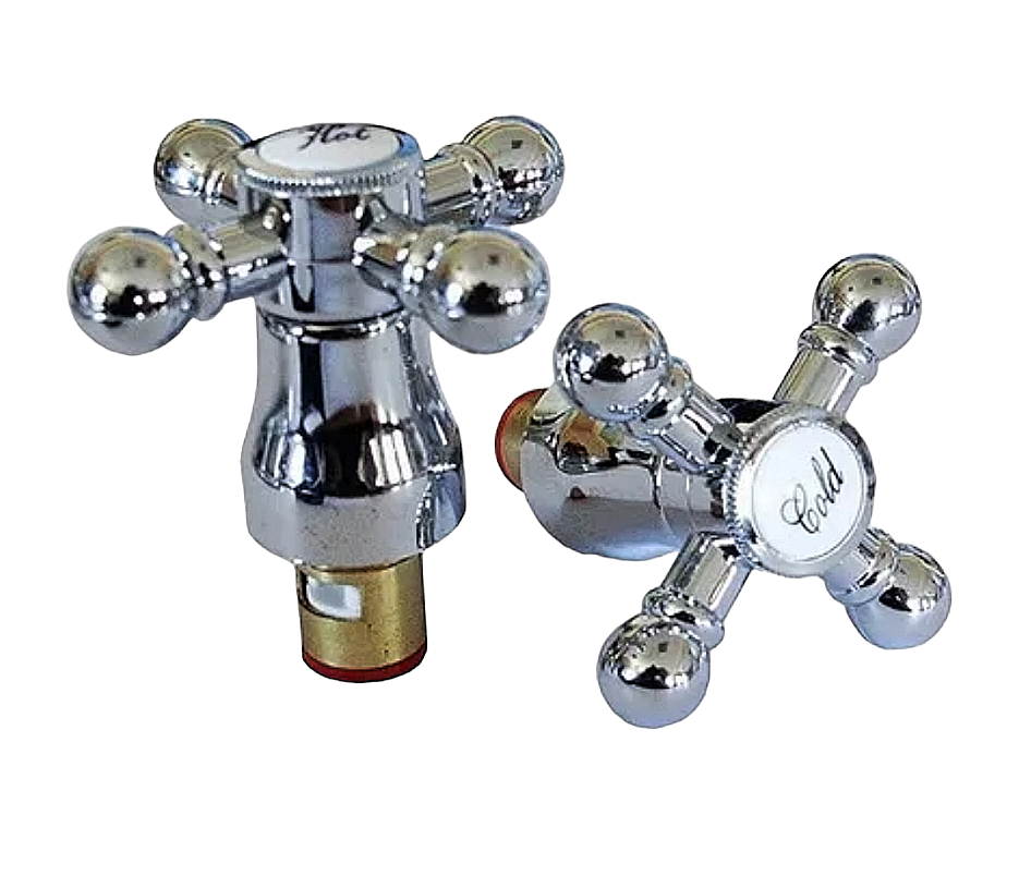 Набір ручок із кранбуксами Europroduct EP MF латунь кранбукси 1/2 кераміка Чернівці - фото 2