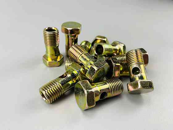 Болт-штуцер M 14 × 1.5 × 35 один отвір універсальний Мукачево