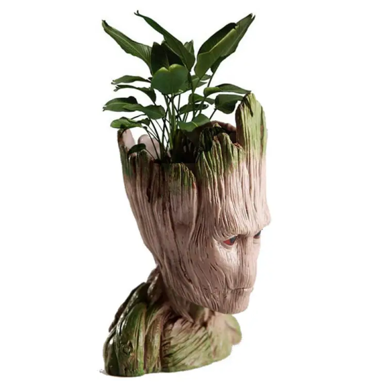 Горщик для квітів та канцелярії Грут Groot G5 з круглою підставкою Київ