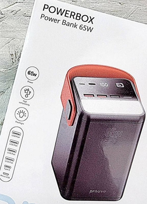 Павербанк Proove 60000mAh(65w) Потужний для ноутбука та телефона!2025 Київ - фото 1