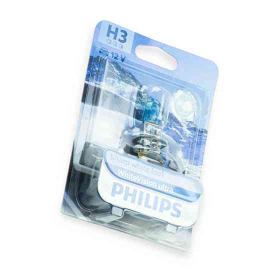 Автолампа 12V 55 W PHILIPS White Vision 60% 4300K H3 Мукачево