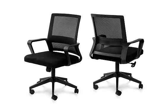 Стілець офісний Байт, чорний Київ