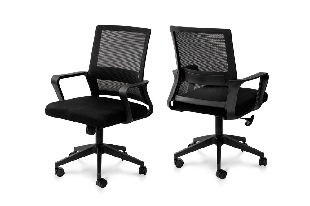 Стілець офісний Байт, чорний Київ - фото 6