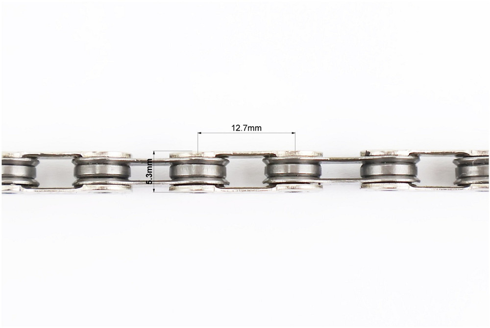 Ланцюг приводний 1/2х11/128х118L 12 швидкостей, сріблястий 20H Киев - изображение 2