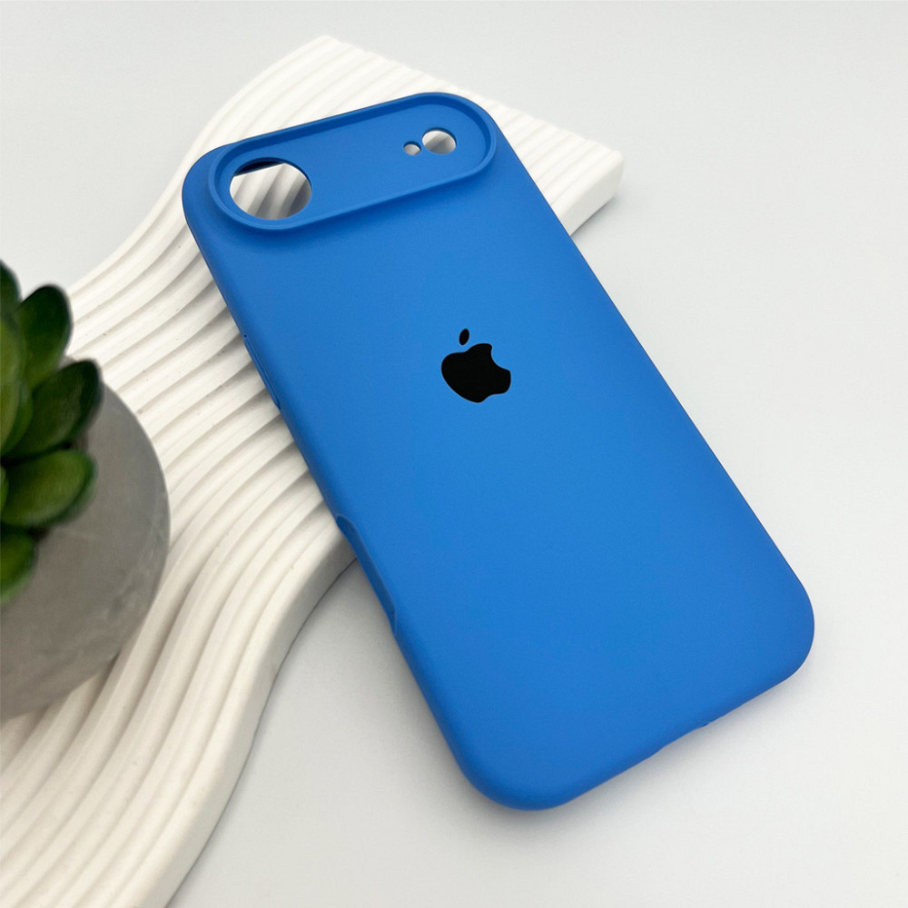Чохол для смартфона Silicone Full Case AA Camera Protect for Apple iPhone 17 Air 3,Royal Blue Київ - фото 4
