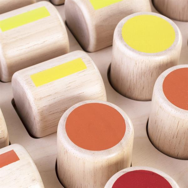 Деревянный сортер Guidecraft Manipulatives Рахунковые цилиндры (G6902) Харьков - изображение 13