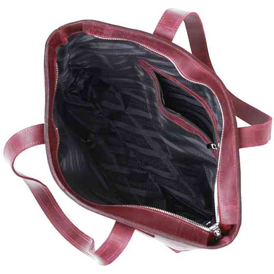 Винтажная женская сумка-шоппер Shvigel 16350 Бордовый Киев