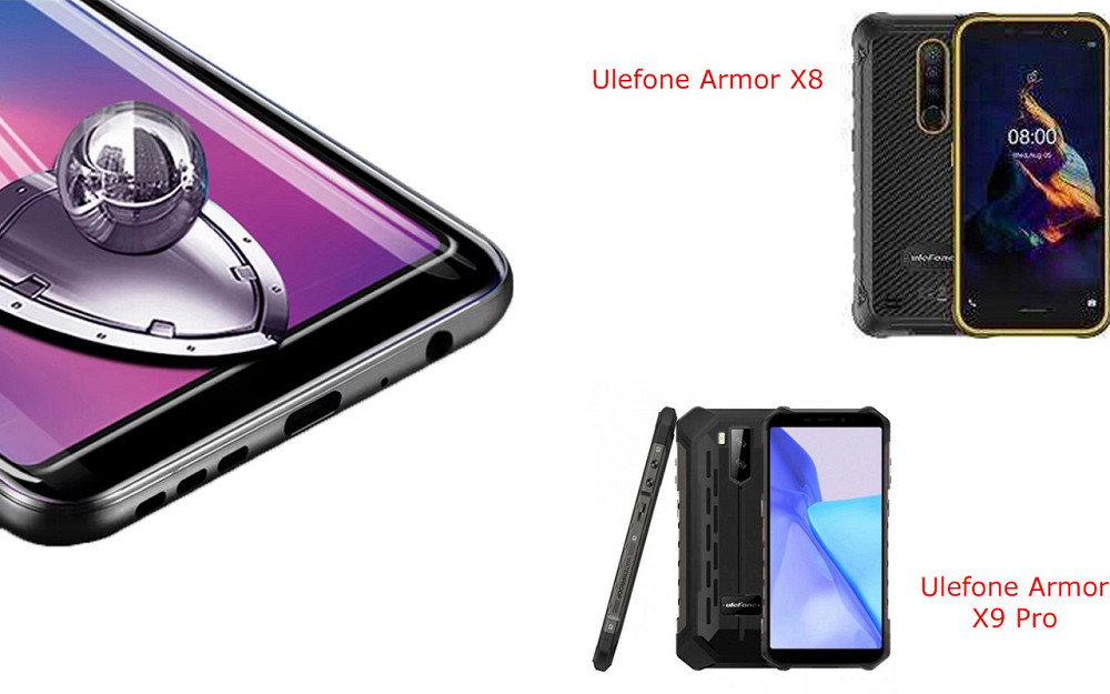 Защитное стекло DefenzoGlass для Ulefone Armor X8, Armor X9 Pro – двойная прочность Киев - изображение 1