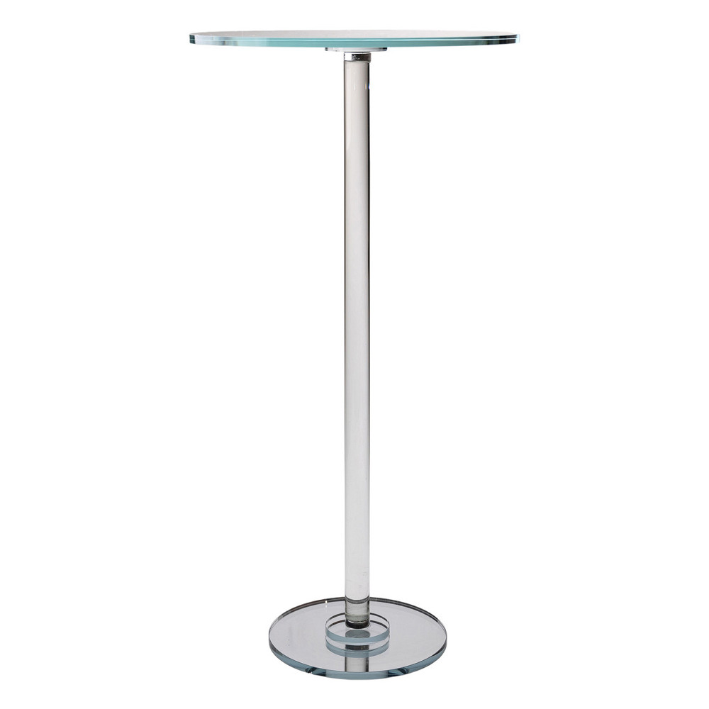 Yiwu Тортівниця скляна на високій ніжці 30×60 см кругла підставка для торта, капкейків HP-4-88M Коломия - фото 4