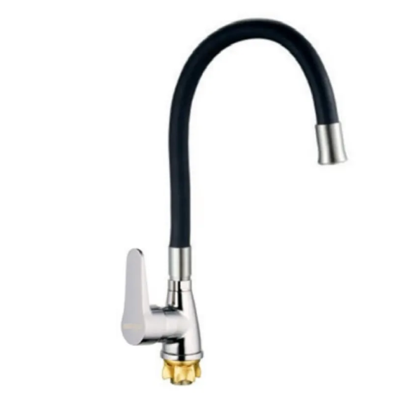 Кухонний змішувач Mixxus SOP4-146 Reflector Black з чорним силіконовим виливом MI6490 Харків