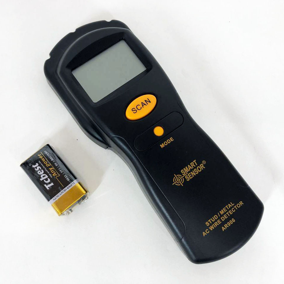 Искатель скрытой проводки и металла AR 906, детектор, индикатор, EZ-313 искатель, сканер Киев - изображение 5