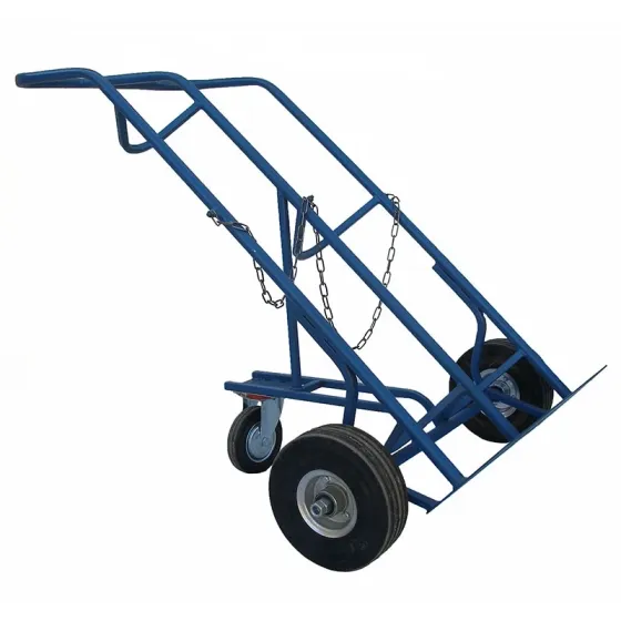 Візок для 2 балонів з опорним колесом ТКО2-250 до 250 кг Харків