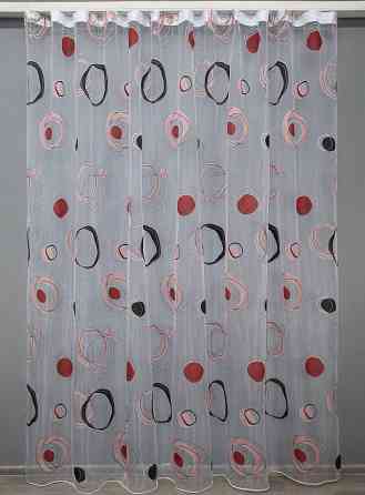 Тюль органза с принтом цвет разноцветный 1424т Киев