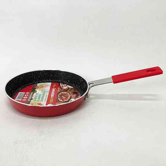 Нова алюмінієва сковорода Con, Сковорода якісна зручна на кухню з алюмінієвим шаром KU-66 Івано-Франківськ