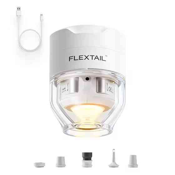 Насос-ліхтар кемпінговий Flextail Tiny Pump 3X, білий Київ