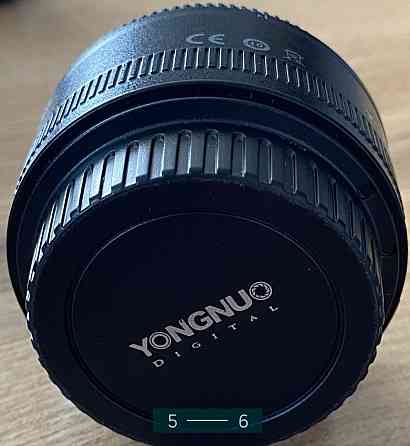 Объектив: Yongnuo 35mm. Київ