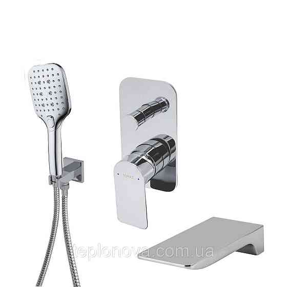 Смеситель для ванны встроенный TOPAZ SARDINIA TS 08222-H20 Черновцы