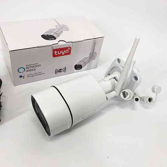 Камера відеоспостереження для дому із записом Camera C16 TUYA APP WIFI IP 3.0 mp, Поворотна відеокамера PZ-57 Львів