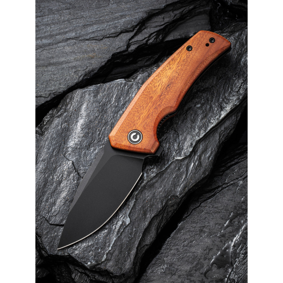 Ніж складаний кишеньковий Civivi Regulatron, (7.6 см) Nitro-V / Guibourtia Wood Київ - фото 10