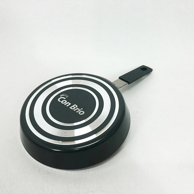 Зручна сковорідка для будинку Con Brio CB-1414 14 см, Якісні кухонні пательні, EQ-987 Ідеальна пательня Київ - фото 3