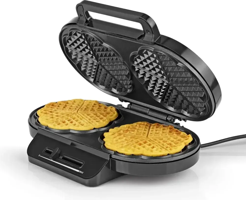 Вафельниця подвійна Maxxmee 1200W Луцьк - фото 1