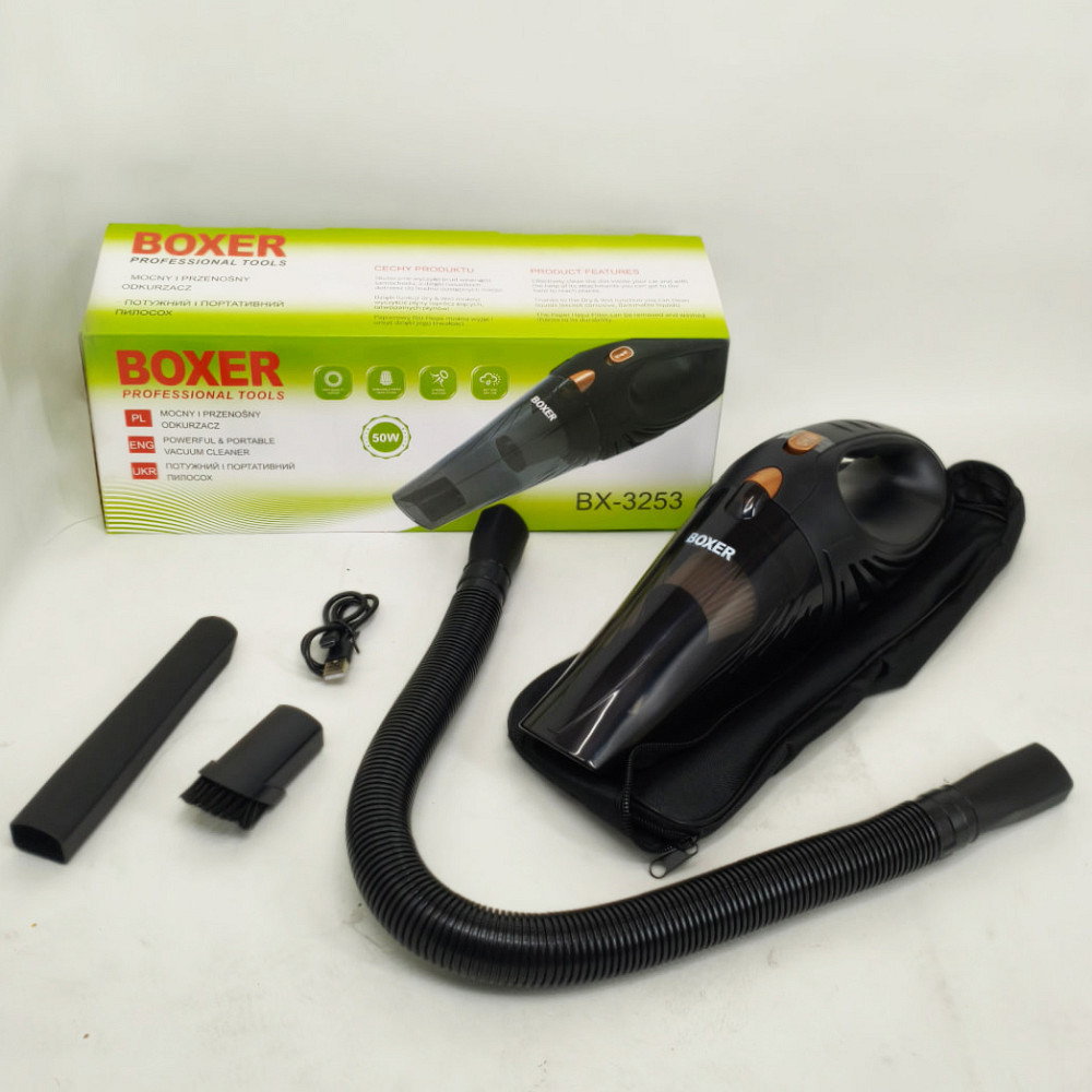 Потужні авто пилососи, Якісний ручний автомобільний пилосос, Міні-пилосос для автомобіля та дому BA-62 Львів - фото 3