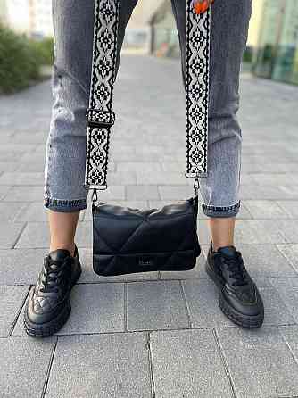 Weide Кеди жіночі WEIDE чорні еко-шкіра 37-41рр. ( ) Коломия