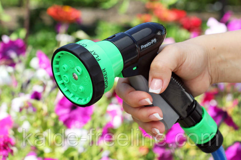 Пістолет для поливу пластиковий Presto-PS насадка на шланг (2048N) Харьков - изображение 2