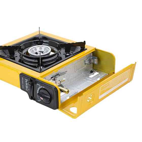 Плита газовая одноконфорочная с пьезоподжигом и адаптером (кейс) SIGMA (2903431) Ровно