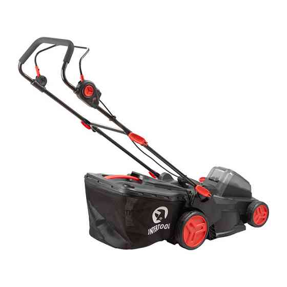 Газонокосарка INTERTOOL WT-9216 40В, 3500 об/хв, ширина захвату 370 мм, висота зрізу 25-75 мм, контейнер 40 л - косіння без турбот Львів