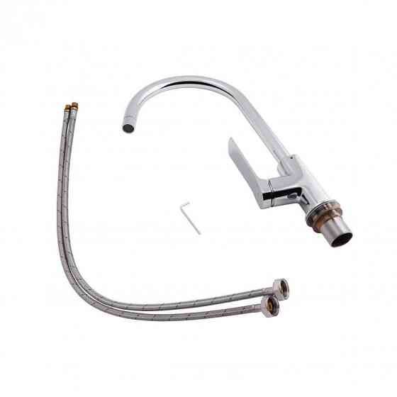 Смеситель для кухни Qtap Slavonice 9042103UC, хром Киев