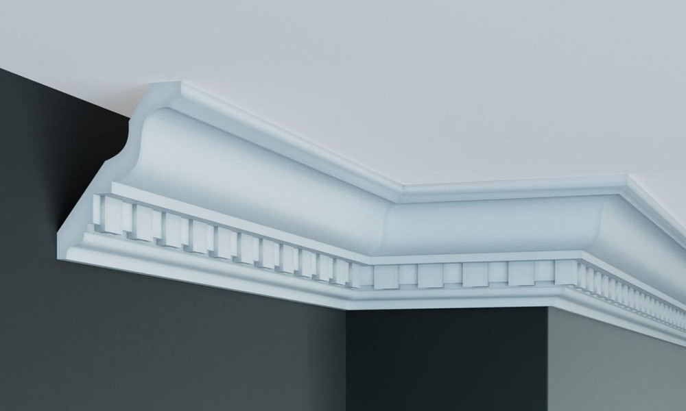 Карниз полиуретановый с орнаментом Gaudi Decor C 233 Днепр - изображение 1