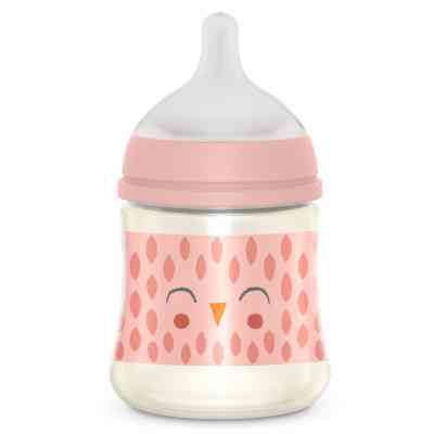 Пляшечка для годування Suavinex Bonhomia, повільний потік, 150 мл, рожева (307831) Вінниця